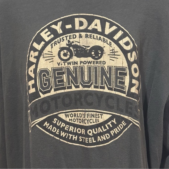 🎯SOLD🎯 Harley Davidson Long Sleeve Shirt - Picture 5 of 9